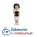 Antystresowa pielęgniarka, nurse, dla pielęgniarek. Idealny gadżet dla znerwicowanych pielęgniarek. Pielęgniarka do ściskania, gadżet antystresowy, zabawka do ugniatania.