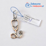 Zawieszka dla Lekarki medyczna STETOSKOP srebro p. 925