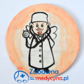 Magnes Lekarza Stażysty, Magnesik przyszłego medyka, upominek dla lekarza, praktyki medyczne, #promocjazawodulekarz, gadżety medyczne, gadżety do gabinetu medycznego, #stazysta #doctor