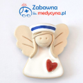 Magnes medyczny dla opiekuna medycznego, magnes opiekun medyczny, upominek dla opiekuna medycznego, pomysł na prezent dla opiekuna medycznego. opiekun medyczny, opiekunka medyczna, opiekunka, prezent dla opiekunki DPS