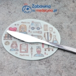 Kuchenna owalna deska z serii ZABAWNA MEDYCYNKA! 