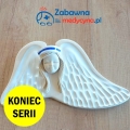 Ceramiczny anioł opiekun medyczny, figurka opiekun medyczny, prezent dla opiekuna medycznego, aniołek opiekun medyczny, anioł z ceramiki, podziękowanie dla opiekunów medycznych, elegancki prezent dla opiekuna medycznego, opiekun medyczny w postaci anioła