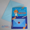 Karnet "zastrzyk gotówki" pielęgniarka, prezent dla pielęgniarki, kartka, kartki, karnet, pocztówka, pocztówka dla pielęgniarki, prezenty medyczne, studentki pielęgniarstwa