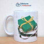 Kubek medyczny stetoskop na święta