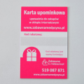 Karta upominkowa 100 zł, prezent dla medyka, kartka prezentowa