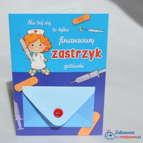 pielęgniarka, prezent dla pielęgniarki, kartka, kartki, karnet, pocztówka, pocztówka dla pielęgniarki, prezenty medyczne, studentki pielęgniarstwa