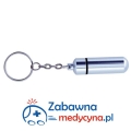 Brelok na tabletki, pojemnik na tabletki, pojemnik na leki, brelok na leki, brelok do pracy na leki hit senior medyk osoba niepełnosprawna gadżety usprawnienie życia