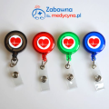 Brelok rozciągany serce EKG
