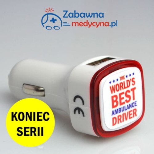 Ładowarka samochodowa USB