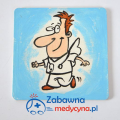Magnes Uśmiechniętego Lekarza, Magnesik lekarski, upominek dla lekarza, #promocjazawodulekarz, gadżety medyczne, gadżety do gabinetu medycznego, #lekarz #funnydoctor