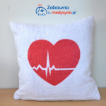 Poduszka SERCE EKG
