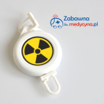 Biały ski-pass RADIOLOGIA