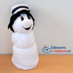 Pielęgniarka duży ręcznik zwijak