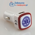 Ładowarka samochodowa USB