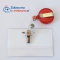Identyfikator rozciągany, ski-pass, brelok rozciągany, identyfikator dla pielęgniarki, lekarza, położnej, medyka.