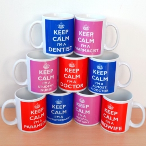 Kubek KEEP CALM I'M ALMOST A NURSE