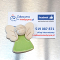Magnes ceramiczny - aniołek fizjoterapeutka, magnes fizjoterapeuta, anioł fizjoterapeuta, upominek dla fizjoterapeuty, magnes dla fizjoterapeuty magnes prezent hit fizjoterapia, magnesy dla fizjo, fizjo na lodówkę, fizjo design, anatomia