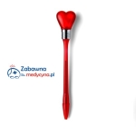 Długopis dla sekretarki medycznej serduszko