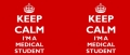 Kubek KEEP CALM IM A MEDICAL STUDENT, kubek dla studenta medycyny, gadżet dla studenta medycyny, pomysł na prezent dla studentów medycyny, kubek dla przyszłego lekarza.