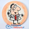 Magnes Fajnego Lekarza, Magnesik medyka, upominek dla lekarza POZ, praktyki medyczne, #promocjazawodulekarz, gadżety medyczne, gadżety do gabinetu medycznego, #lekarzpoz #doctor