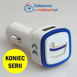 Ładowarka samochodowa USB - CZEPEK OPIEKUNA MEDYCZNEGO
