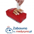 studentka medycyny studentka ratownictwa fizjoterapeuta, halloween  ręce pozoracja medyczna impreza medyczne studia pielęgniarka pielęgniarstwo pierwsza pomoc ratowniczka ratownictwo karetka szpital krew
