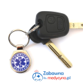 Przykładowe zawieszenie breloka do kluczyków samochodowych :)