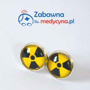 Kolczyki kaboszony dla Pani Technik RTG