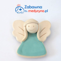 Magnes aniołek - seledynowy