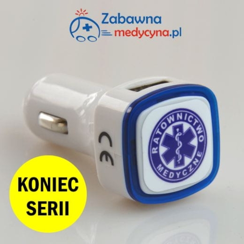 Ładowarka samochodowa USB - RATOWNICTWO MEDYCZNE