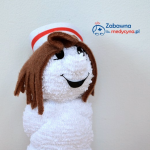 Położna mały ręcznik zwijak