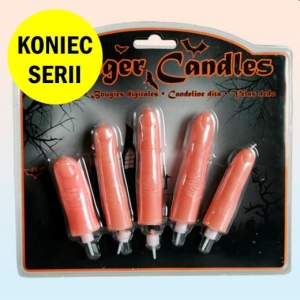 Świeczki na tort palce