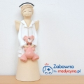 Ceramiczny anioł pielęgniarka, anioł dla pielęgniarki, figurka pielęgniarka, pielęgniarka pediatryczna, prezent dla pielęgniarki,
pielęgniarka pediatryczna, pielęgniarka dziecięca, pielęgniarka pediatria, pielęgniarka miś, pielęgniarka małe dzieci