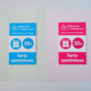 Karta upominkowa prezent 50 zł 