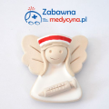 Magnes medyczny - aniołek położna, aniołek dla położnej, magnes dla położnej, magnes medyczny, magnes dla medyka, upominek dla położnej, prezent dla położnej, prezent dla medyka