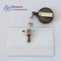 Identyfikator rozciągany, ski-pass, brelok rozciągany, identyfikator dla pielęgniarki, lekarza, położnej, medyka.