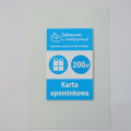 Karta upominkowa 200 zł, prezent dla medyka, kartka prezentowa
