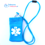 Etui medyczne z eskulapem na telefon