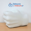 Przybornik prawdziwego fizjoterapeuty, przybornik dłoń, przybornik w kształcie dłoni, organizer na biurko, organizer męska dłoń, gadżet dla fizjoterapeuty lub masażysty