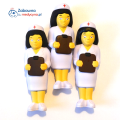 Antystresowa pielęgniarka, nurse, dla pielęgniarek. Idealny gadżet dla znerwicowanych pielęgniarek. Pielęgniarka do ściskania, gadżet antystresowy, zabawka do ugniatania.