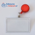 Identyfikator rozciągany, ski-pass, brelok rozciągany, identyfikator dla pielęgniarki, lekarza, położnej, medyka.