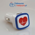 Ładowarka samochodowa USB