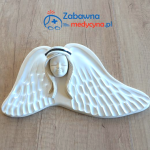 Ceramiczna duża pielęgniarka na skrzydłach (haczyk)