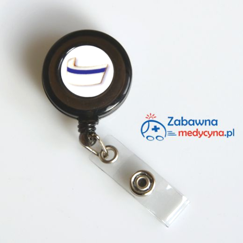 Brelok rozciągany czepek opiekuna medycznego