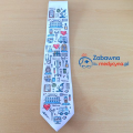 Krawat Zabawna Medycynka, krawat dla medyka
