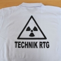 Polo dla technika RTG z trójkątem promieniowania, rozmiar XL