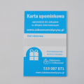 Karta upominkowa 50 zł, prezent dla medyka, kartka prezentowa